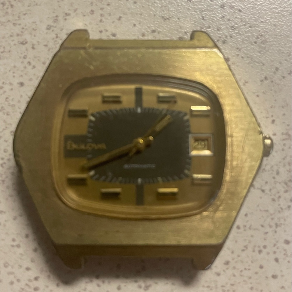 70s Art Deco Bulova Automatic